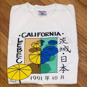 Christo Lebec Unbrellas 1991 T-Shirt